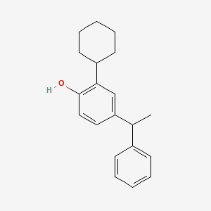 Phenol, 2-cyclohexyl-4-(1-phenylethyl)-