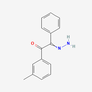 2-Hydrazinylidene-1-(3-methylphenyl)-2-phenylethan-1-one