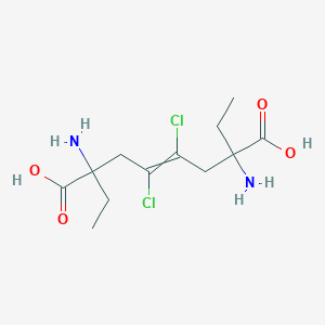 2,7-Diamino-4,5-dichloro-2,7-diethyloct-4-enedioic acid