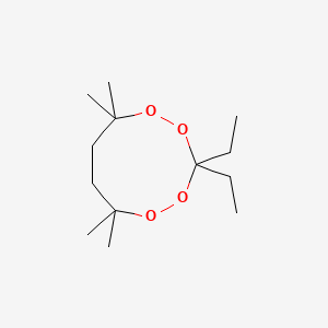 3,3-Diethyl-6,6,9,9-tetramethyl-1,2,4,5-tetroxonane