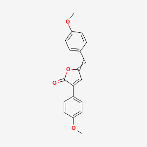 3-(4-Methoxyphenyl)-5-[(4-methoxyphenyl)methylidene]furan-2(5H)-one