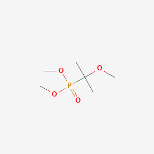 molecular formula C6H15O4P B14529070 Dimethyl (2-methoxypropan-2-yl)phosphonate CAS No. 62456-56-8