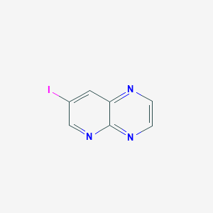 molecular formula C7H4IN3 B1452914 7-Iodopyrido[2,3-b]pyrazine CAS No. 1120214-98-3