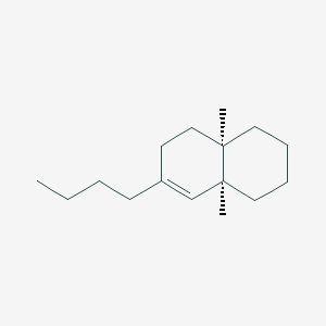 (4aR,8aS)-7-Butyl-4a,8a-dimethyl-1,2,3,4,4a,5,6,8a-octahydronaphthalene