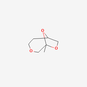 3,8,9-Trioxabicyclo[4.2.1]nonane, 1-methyl-