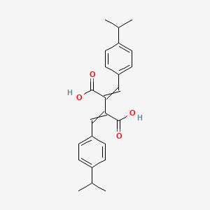 Bis{[4-(propan-2-yl)phenyl]methylidene}butanedioic acid