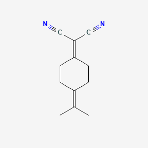 [4-(Propan-2-ylidene)cyclohexylidene]propanedinitrile