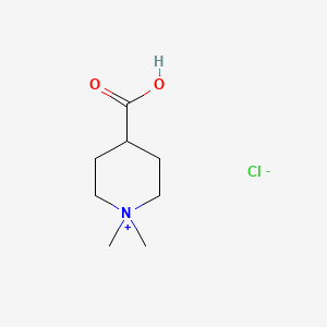 4-Carboxy-1,1-dimethylpiperidin-1-ium chloride