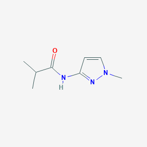 2-Methyl-N-(1-methyl-1H-pyrazol-3-yl)propanamide