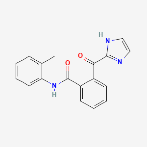 2-(1H-Imidazole-2-carbonyl)-N-(2-methylphenyl)benzamide