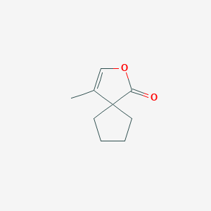 4-Methyl-2-oxaspiro[4.4]non-3-en-1-one