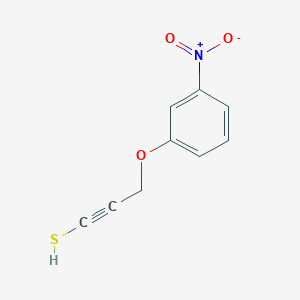 3-(3-Nitrophenoxy)prop-1-yne-1-thiol