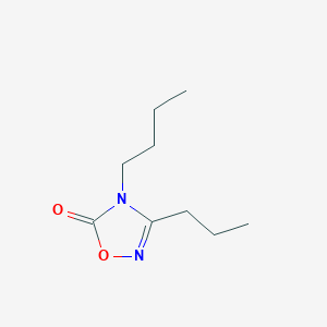 1,2,4-Oxadiazol-5(4H)-one, 4-butyl-3-propyl-