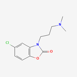 5-Chloro-3-[3-(dimethylamino)propyl]-1,3-benzoxazol-2(3H)-one