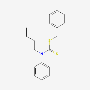 Benzyl butyl(phenyl)carbamodithioate