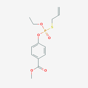 Methyl 4-({ethoxy[(prop-2-en-1-yl)sulfanyl]phosphoryl}oxy)benzoate