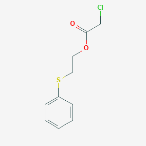 2-(Phenylsulfanyl)ethyl chloroacetate