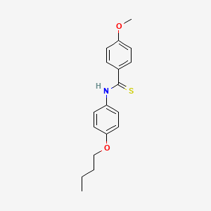 N-(4-Butoxyphenyl)-4-methoxybenzene-1-carbothioamide