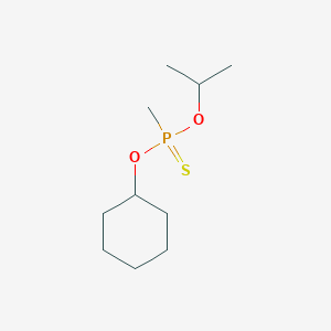 O-Cyclohexyl O-propan-2-yl methylphosphonothioate