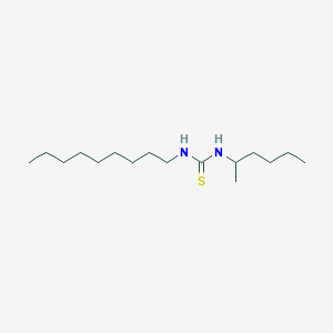 N-Hexan-2-yl-N'-nonylthiourea