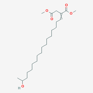 Dimethyl 2-(16-hydroxyheptadecylidene)butanedioate