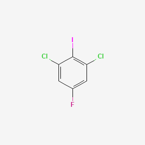 molecular formula C6H2Cl2FI B1452952 2,6-Dichloro-4-fluoroiodobenzene CAS No. 939990-10-0