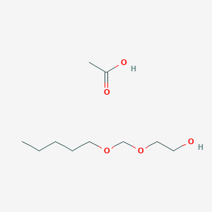 Acetic acid;2-(pentoxymethoxy)ethanol