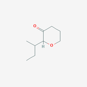 2-(Butan-2-yl)oxan-3-one