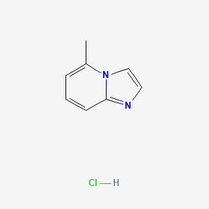 molecular formula C8H9ClN2 B1452960 5-Methylimidazo[1,2-a]pyridine hydrochloride CAS No. 5857-49-8