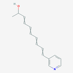 10-(Pyridin-3-yl)deca-3,5,7,9-tetraen-2-ol