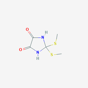 2,2-Bis(methylsulfanyl)imidazolidine-4,5-dione