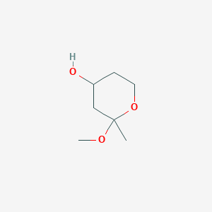 2-Methoxy-2-methyloxan-4-ol