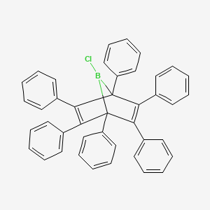 7-Chloro-1,2,3,4,5,6-hexaphenyl-7-borabicyclo[2.2.1]hepta-2,5-diene