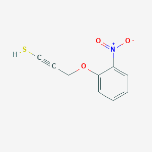 3-(2-Nitrophenoxy)prop-1-yne-1-thiol