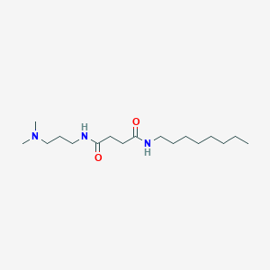 N~1~-[3-(Dimethylamino)propyl]-N~4~-octylbutanediamide