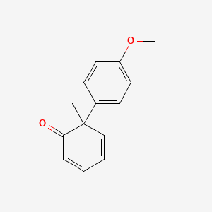 2,4-Cyclohexadien-1-one, 6-(4-methoxyphenyl)-6-methyl-