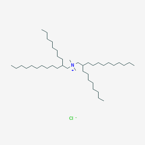 N,N-Dimethyl-2-octyl-N-(2-octyldodecyl)dodecan-1-aminium chloride