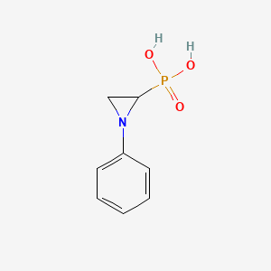 (1-Phenylaziridin-2-yl)phosphonic acid