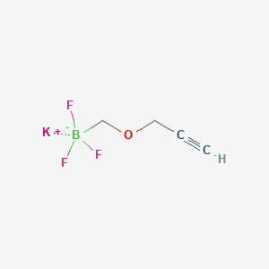 molecular formula C4H5BF3KO B1452991 季戊四醇三氟硼酸钾 CAS No. 898544-65-5