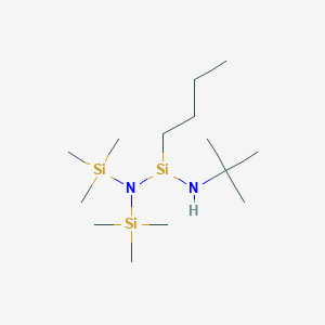 molecular formula C14H37N2Si3 B14530134 CID 78065415 