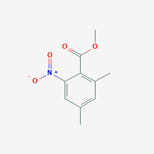 molecular formula C10H11NO4 B1453033 2,4-二甲基-6-硝基苯甲酸甲酯 CAS No. 35562-53-9