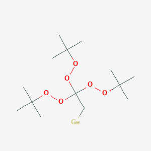 molecular formula C14H29GeO6 B14530343 CID 78065470 