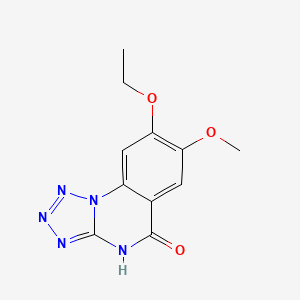 8-Ethoxy-7-methoxytetrazolo[1,5-a]quinazolin-5(1H)-one