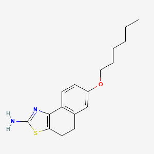 7-(Hexyloxy)-4,5-dihydronaphtho[1,2-d][1,3]thiazol-2-amine