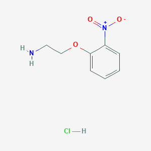 molecular formula C8H11ClN2O3 B1453041 2-(2-硝基苯氧基)乙胺盐酸盐 CAS No. 98395-65-4