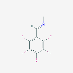 Methanamine, N-[(pentafluorophenyl)methylene]-