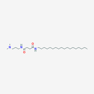 N~1~-[3-(Dimethylamino)propyl]-N~4~-octadecylbutanediamide