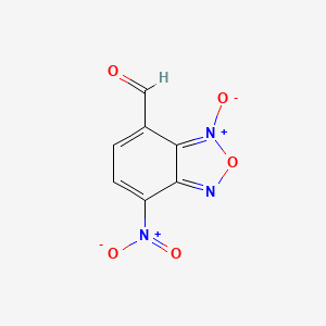 7-Nitro-3-oxido-2,1,3-benzoxadiazol-3-ium-4-carbaldehyde