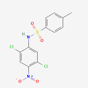 Benzenesulfonamide, N-(2,5-dichloro-4-nitrophenyl)-4-methyl-