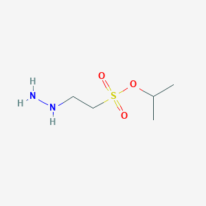 Propan-2-yl 2-hydrazinylethane-1-sulfonate